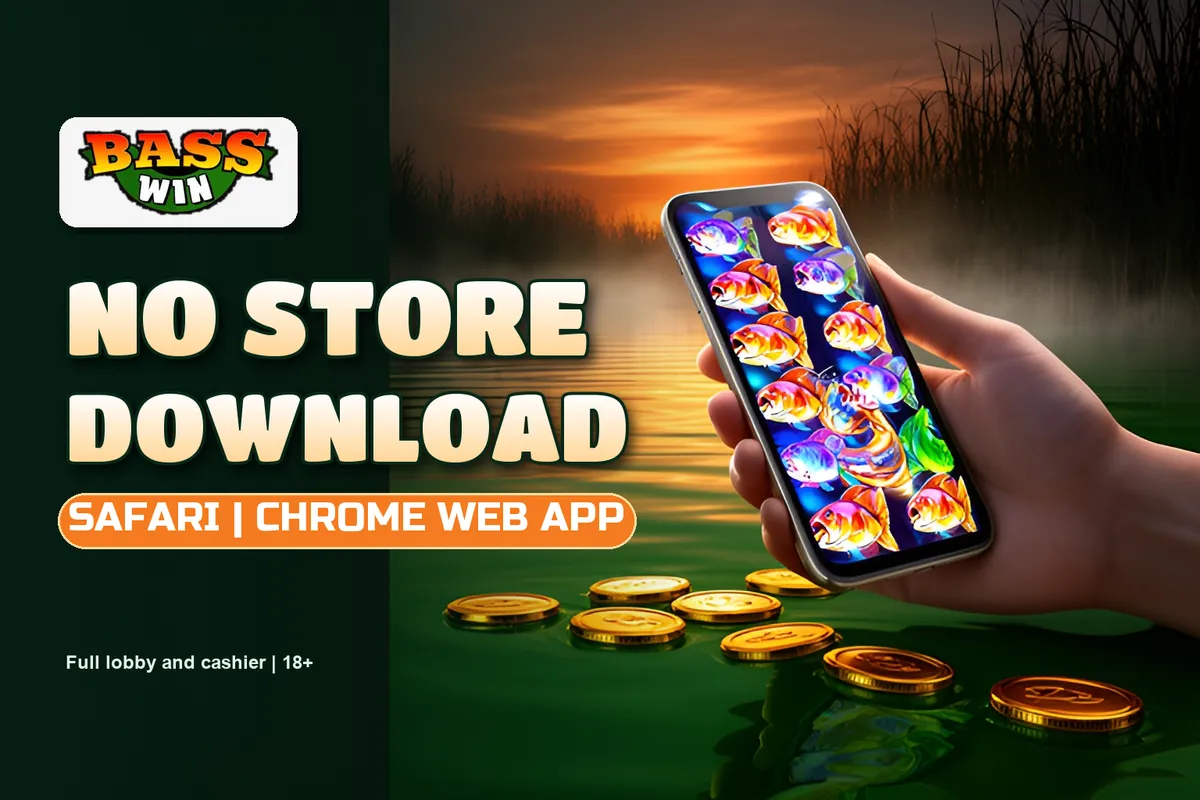 Basswin app: the web app instead of a store download