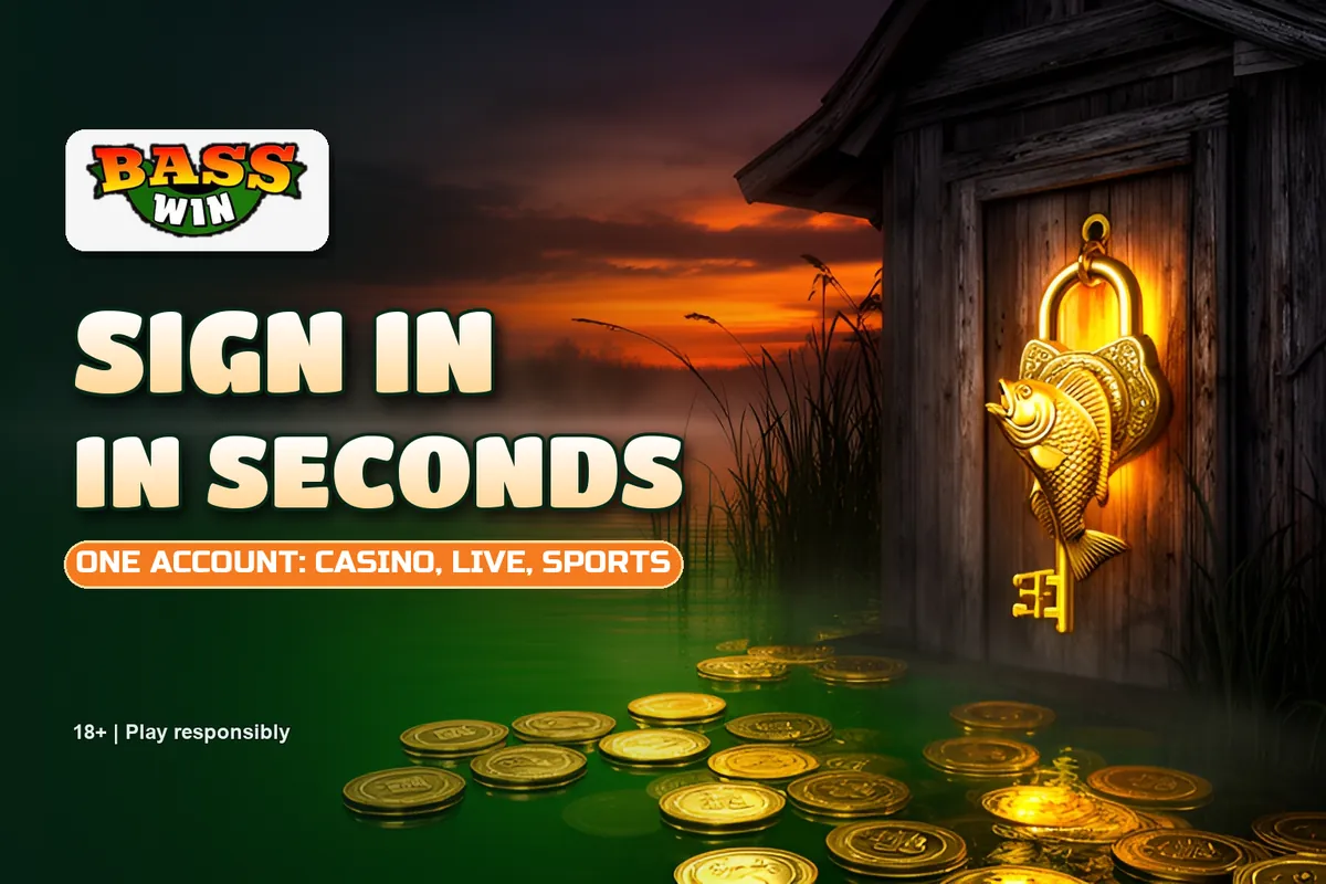 Bass Win login for casino, live tables and sportsbook